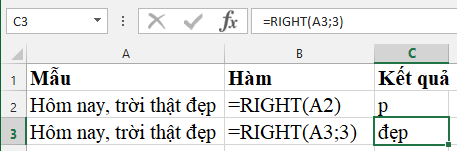 hàm xóa ký tự trong excel